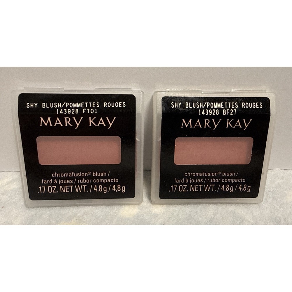 Mary Kay Chromafusion Shy Blush .17oz 143928 Lot of 2 New